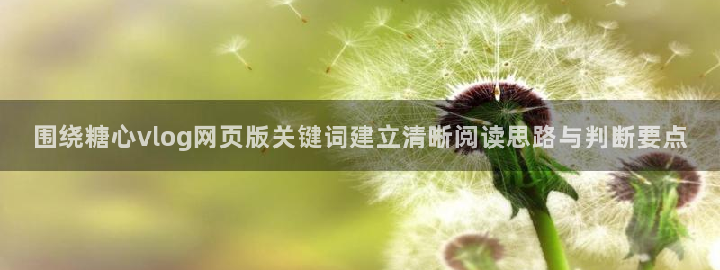 糖心vlog免费入口
